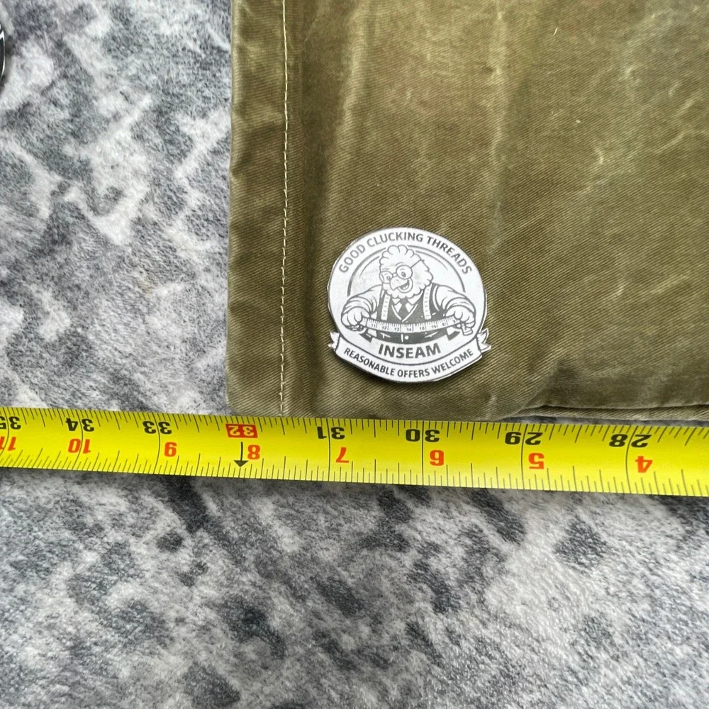 Kuhl Mens 40x32 Ryder Pants Khaki Patina Dye Distressed Outdoor Hiking Workwear - Picture 7 of 16